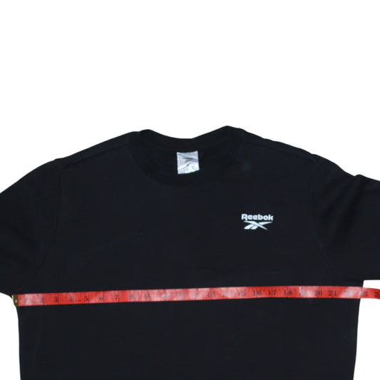 Mens UK Size M Reebok Black Pullover Sweatshirt