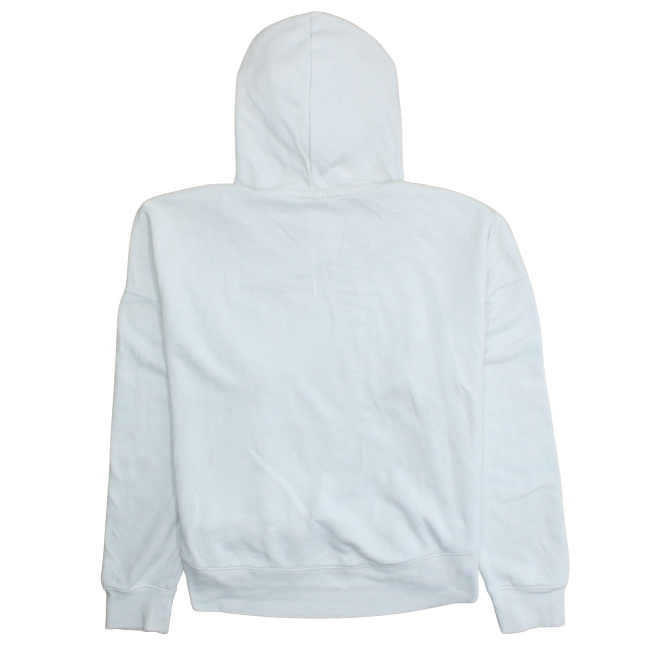 Womens UK Size M Nike White Pullover Hoodie