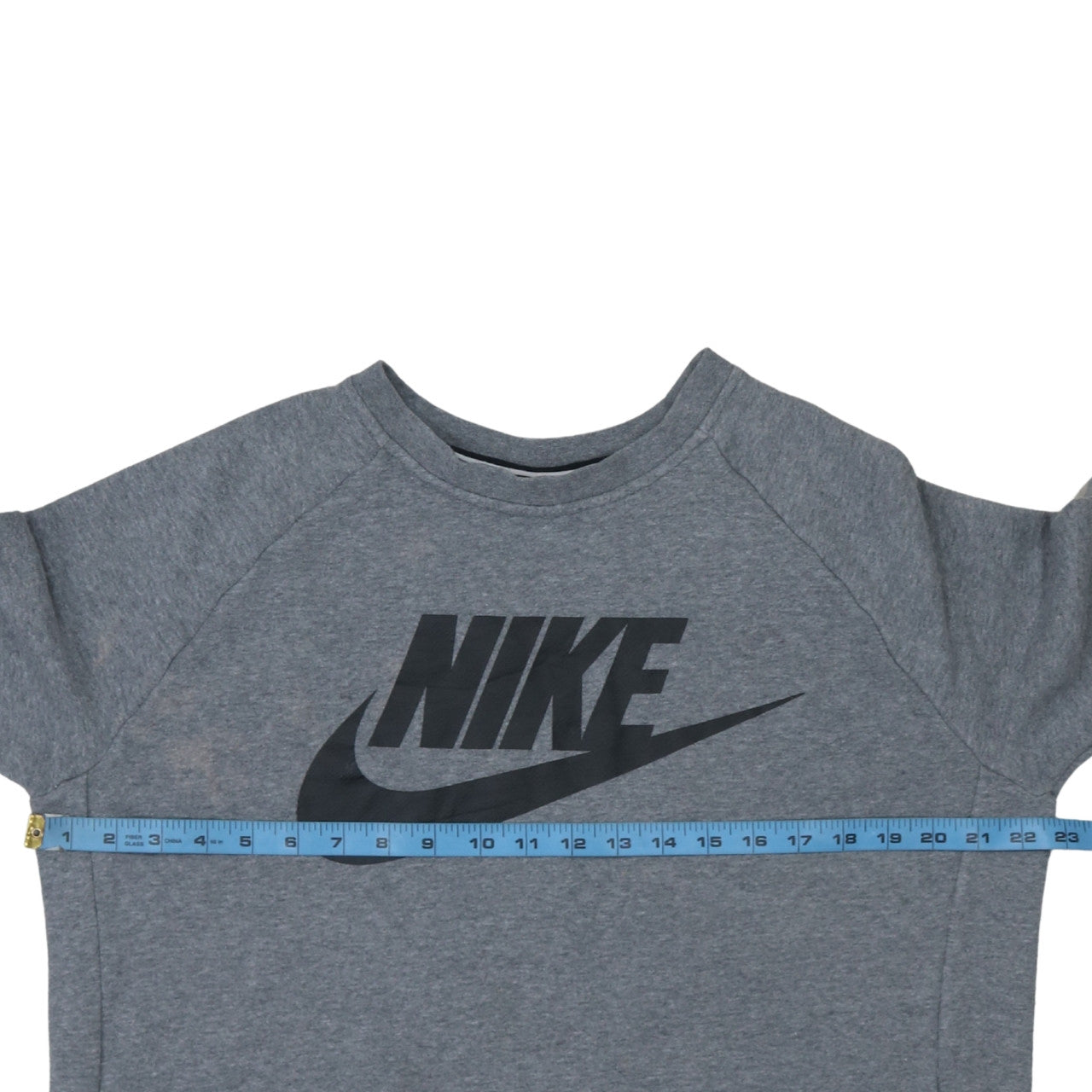 Mens UK Size L Nike Grey Pullover Sweatshirt