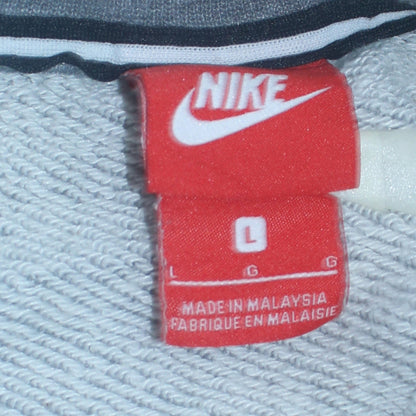 Mens UK Size L Nike Grey Pullover Sweatshirt