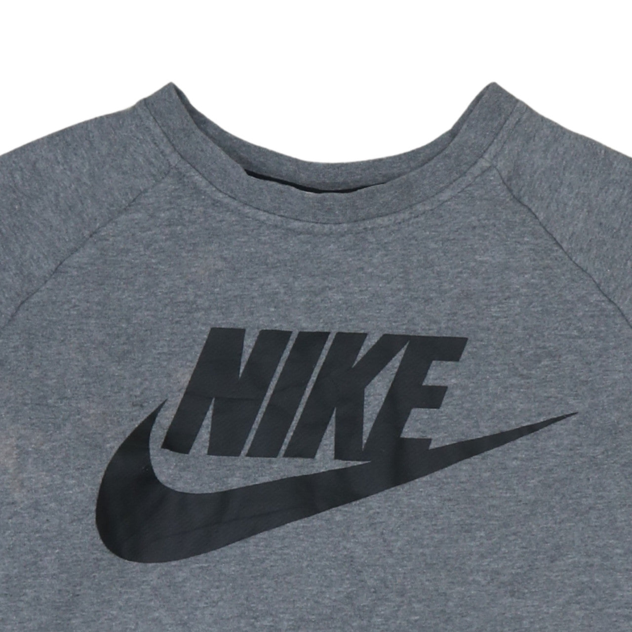 Mens UK Size L Nike Grey Pullover Sweatshirt