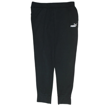 Mens UK Size L PUMA Regular Fit Jogger Black Trousers