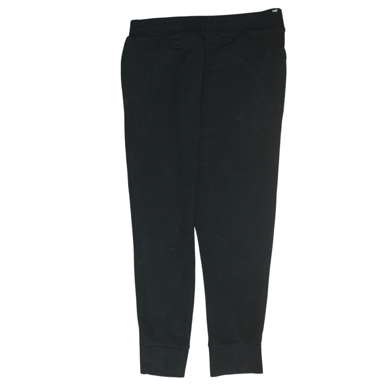 Mens UK Size L PUMA Regular Fit Jogger Black Trousers