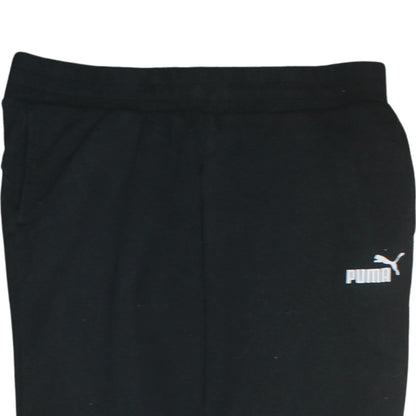 Mens UK Size L PUMA Regular Fit Jogger Black Trousers