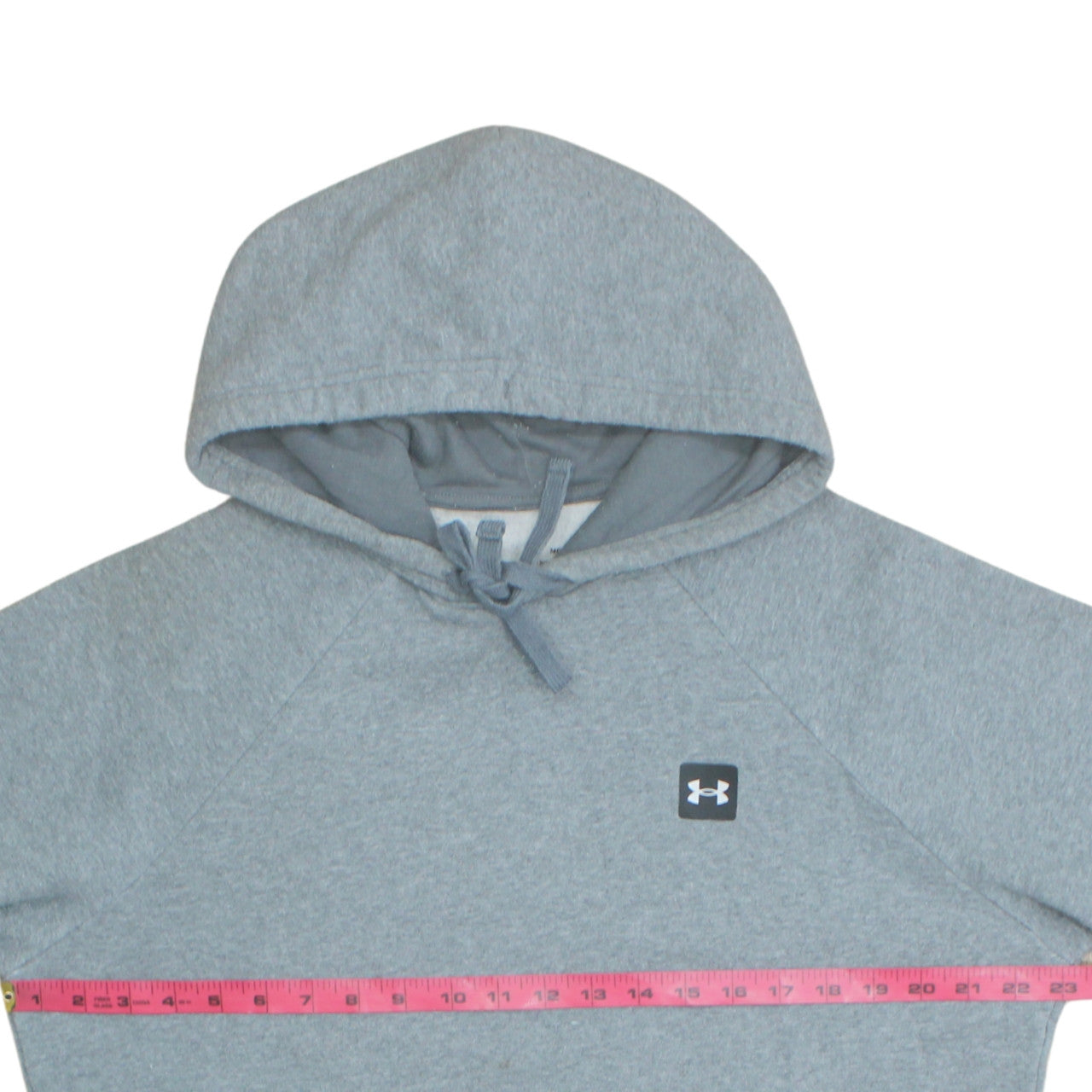 Mens UK Size M Under armour Grey Pullover Hoodie