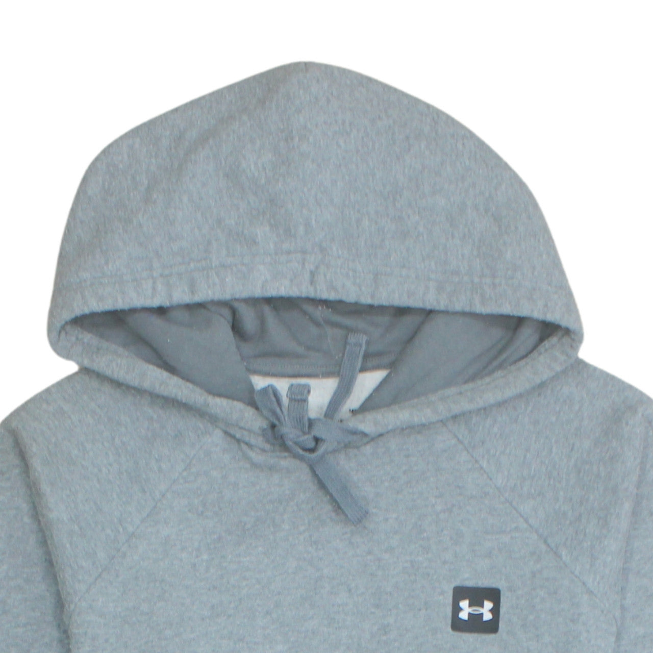 Mens UK Size M Under armour Grey Pullover Hoodie
