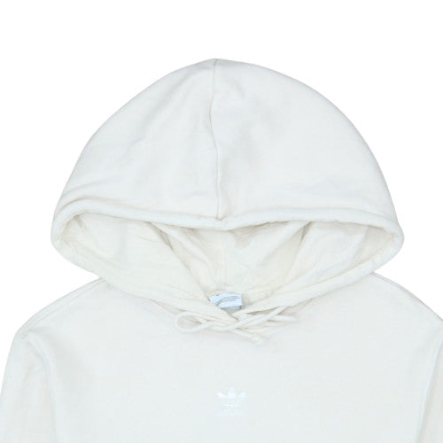 Womens UK Size 8 adidas Ivory Pullover Hoodie