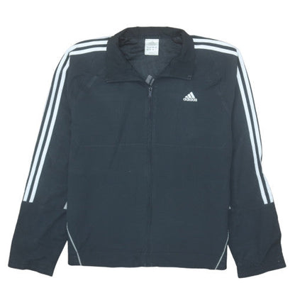 Adidas Men's Black Full Zip Track Jacket Size L Sportswear