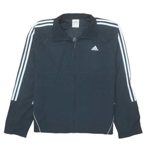 Adidas Men's Black Full Zip Track Jacket Size L Sportswear