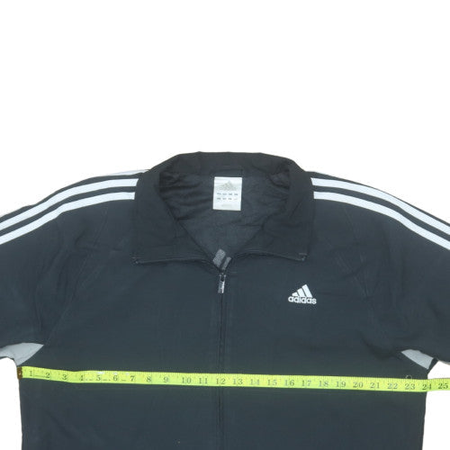 Adidas Men's Black Full Zip Track Jacket Size L Sportswear