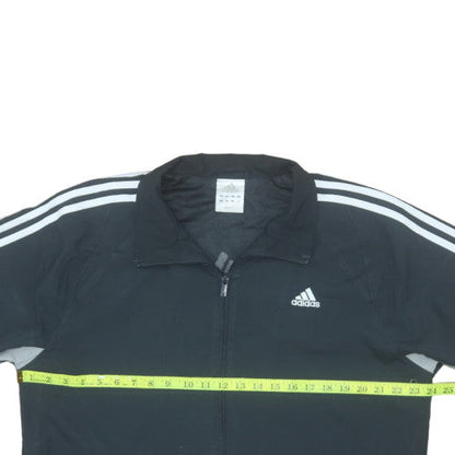 Adidas Men's Black Full Zip Track Jacket Size L Sportswear