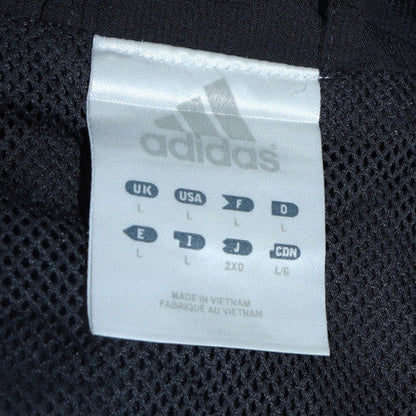 Adidas Men's Black Full Zip Track Jacket Size L Sportswear