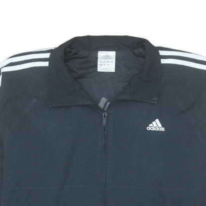 Adidas Men's Black Full Zip Track Jacket Size L Sportswear
