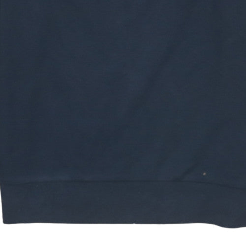 Mens UK Size L HUGO BOSS Blue Pullover Sweatshirt