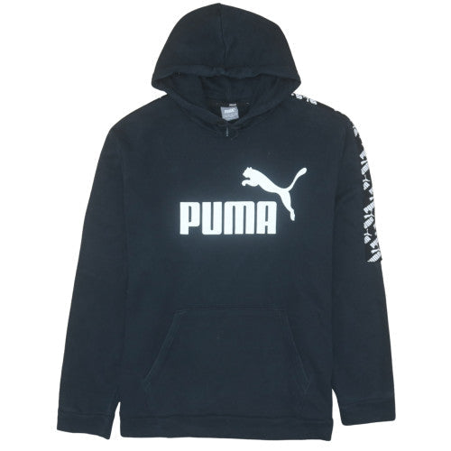 Mens UK Size 2XL PUMA Black Pullover Hoodie
