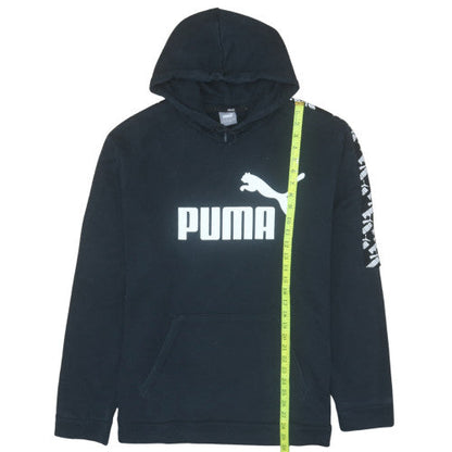Mens UK Size 2XL PUMA Black Pullover Hoodie