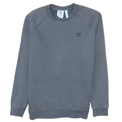 Mens UK Size M adidas Grey Pullover Sweatshirt