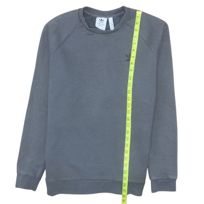 Mens UK Size M adidas Grey Pullover Sweatshirt