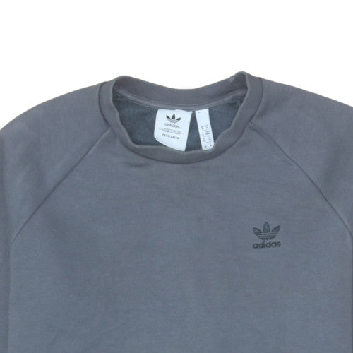 Mens UK Size M adidas Grey Pullover Sweatshirt