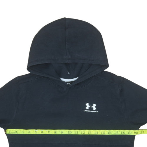 Boys UK Size 14-15 Years Under armour Black Pullover Hoodie