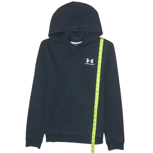 Boys UK Size 14-15 Years Under armour Black Pullover Hoodie
