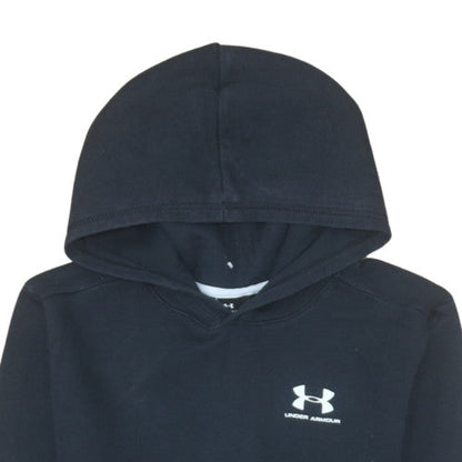 Boys UK Size 14-15 Years Under armour Black Pullover Hoodie