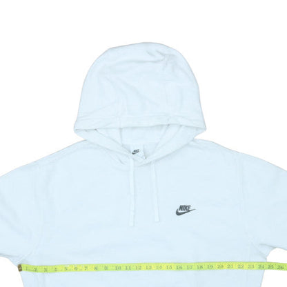 Mens UK Size M Nike White Pullover Hoodie