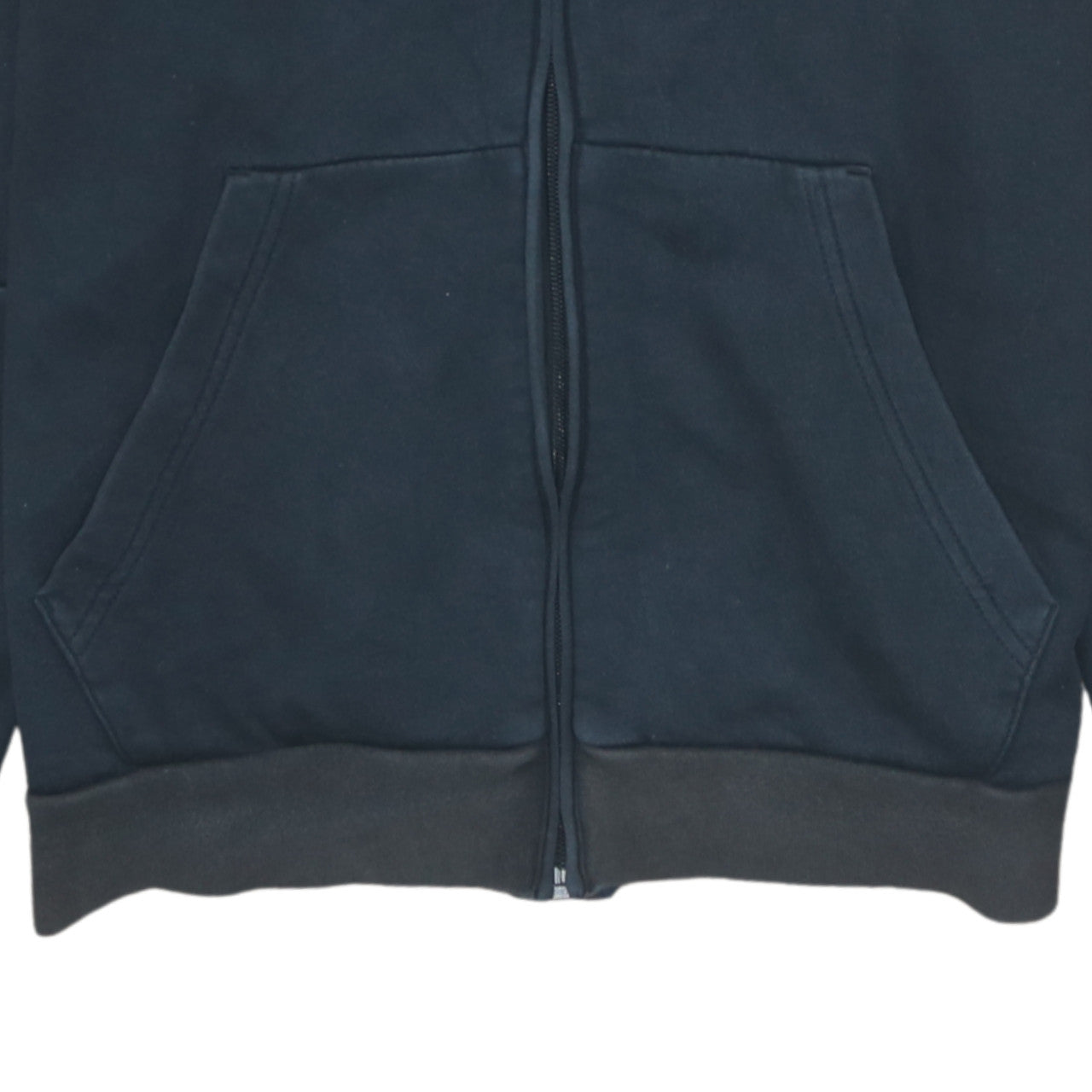 Mens UK Size M adidas Black Full Zip Hoodie