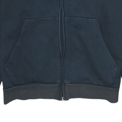 Mens UK Size M adidas Black Full Zip Hoodie