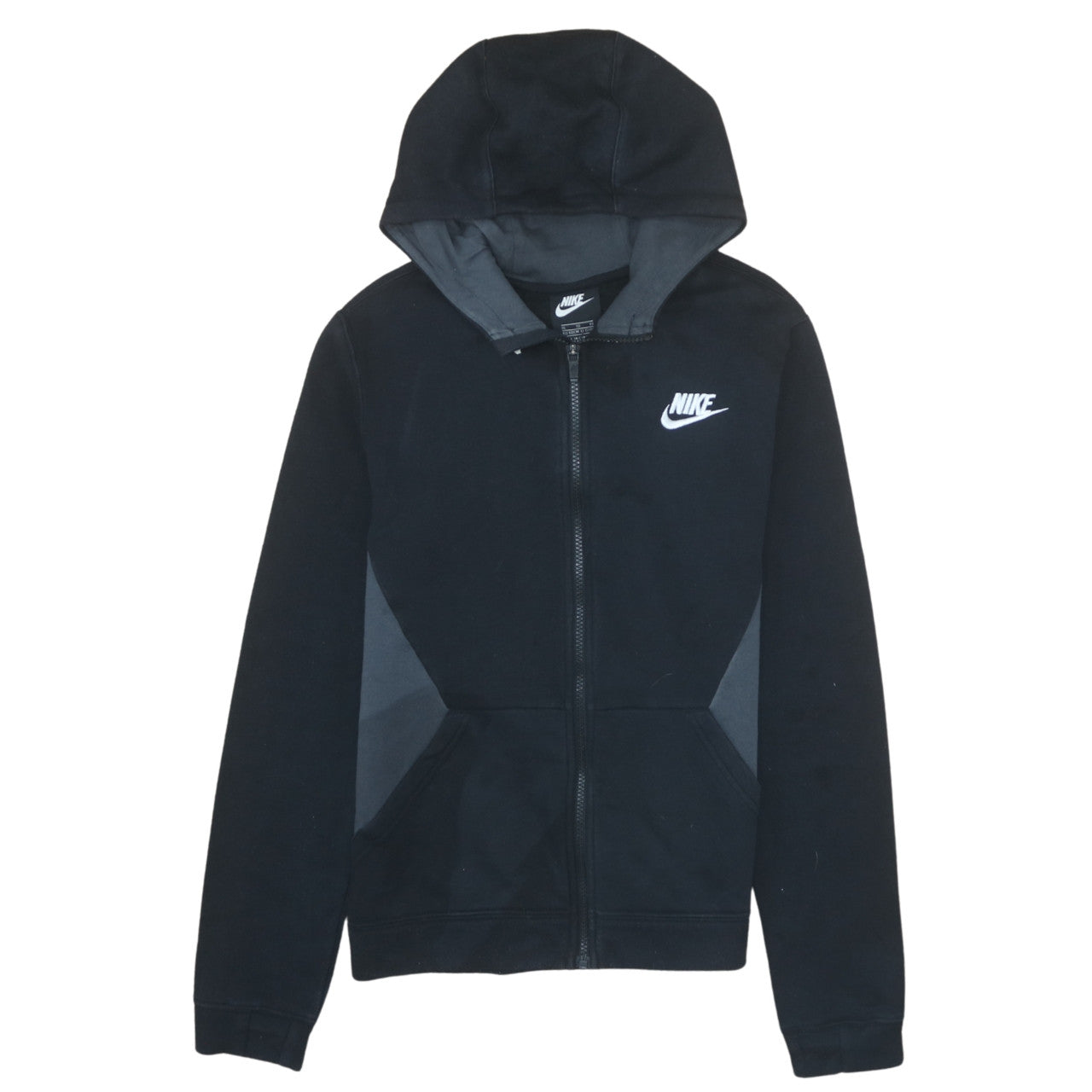 Boys UK Size XL Nike Black Full Zip Hoodie