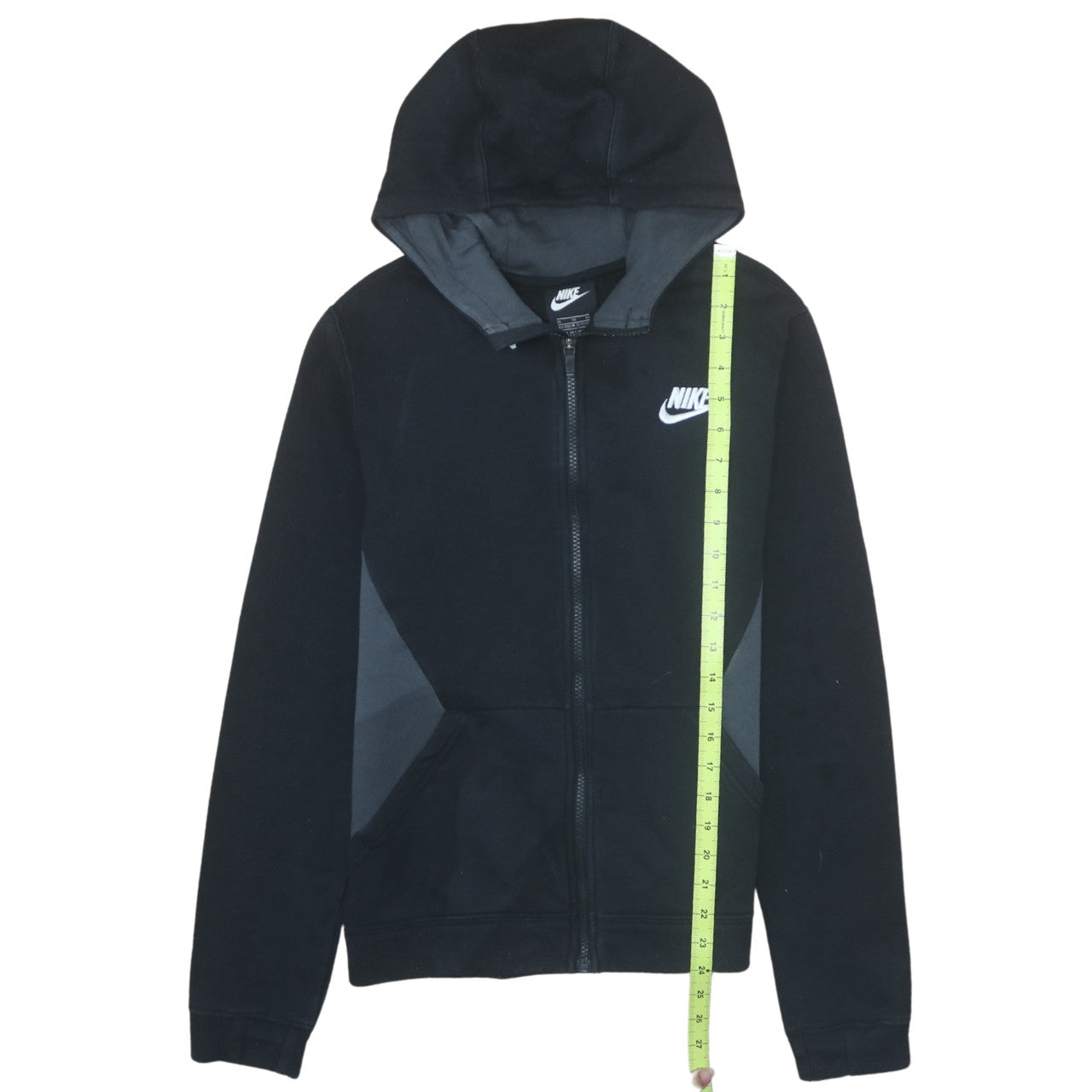 Boys UK Size XL Nike Black Full Zip Hoodie