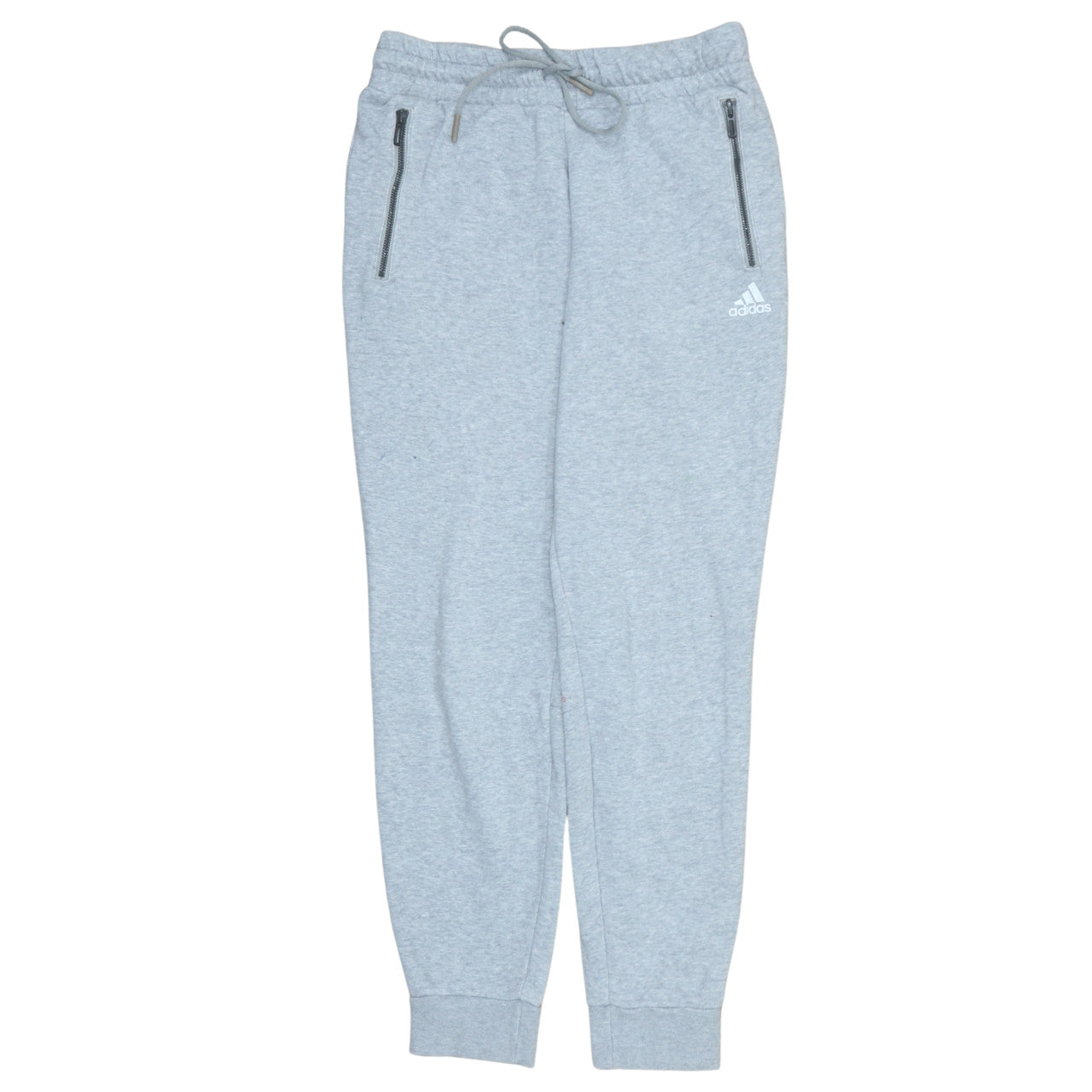 Womens UK Size 10 adidas Regular Fit Jogger Grey Trousers