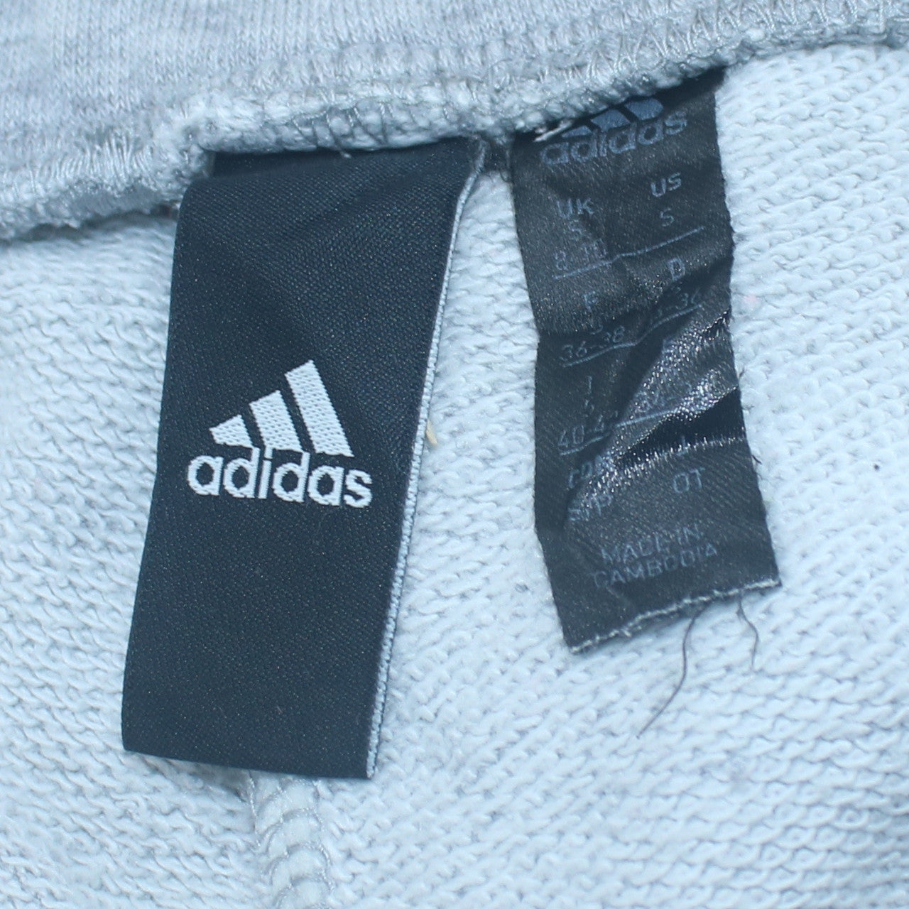 Womens UK Size 10 adidas Regular Fit Jogger Grey Trousers