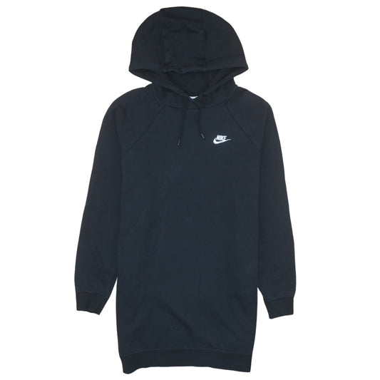Womens UK Size XS Nike Black Pullover Hoodie