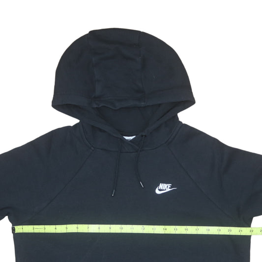 Womens UK Size XS Nike Black Pullover Hoodie