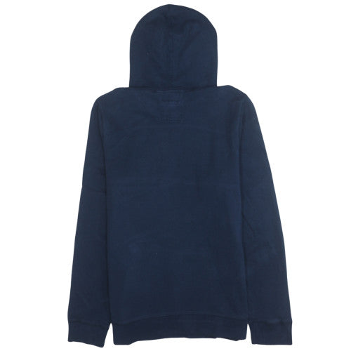 Mens UK Size L Hollister Blue Pullover Hoodie
