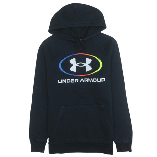 Mens UK Size M Under armour Black Pullover Hoodie