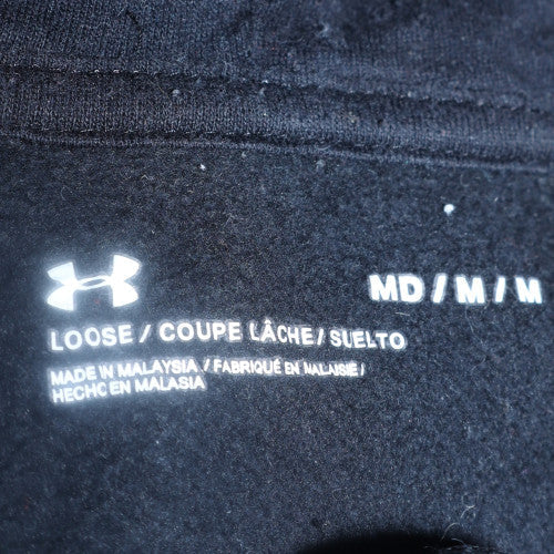 Mens UK Size M Under armour Black Pullover Hoodie