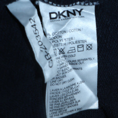 Womens UK Size M DKNY Black Pullover Sweatshirt
