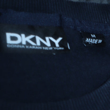 Womens UK Size M DKNY Black Pullover Sweatshirt