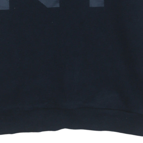 Womens UK Size M DKNY Black Pullover Sweatshirt