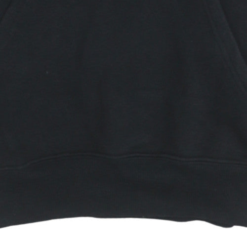 Womens UK Size XS H&M Black Pullover Hoodie