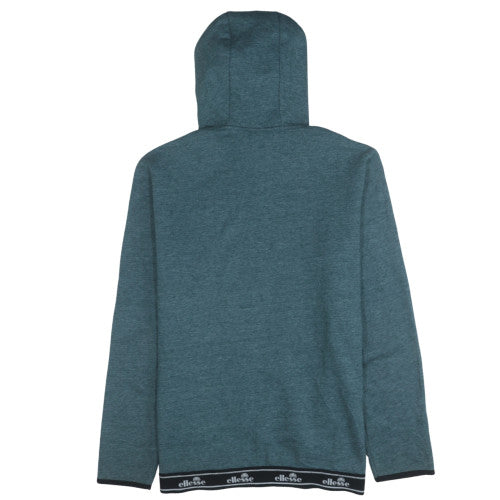 Mens UK Size L ellesse Green Full Zip Hoodie