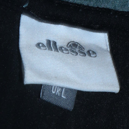 Mens UK Size L ellesse Green Full Zip Hoodie