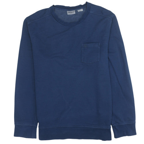 Mens UK Size L Timberland Blue Pullover Sweatshirt