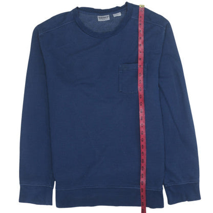 Mens UK Size L Timberland Blue Pullover Sweatshirt
