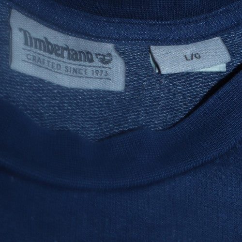 Mens UK Size L Timberland Blue Pullover Sweatshirt