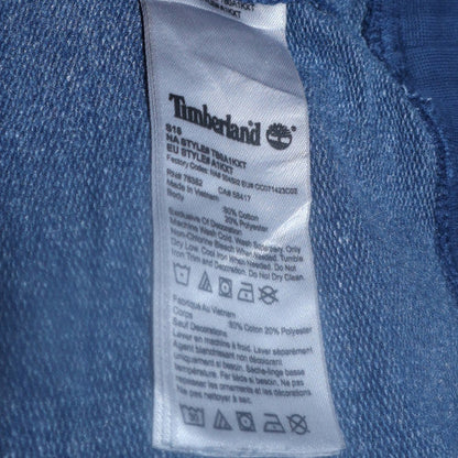 Mens UK Size L Timberland Blue Pullover Sweatshirt