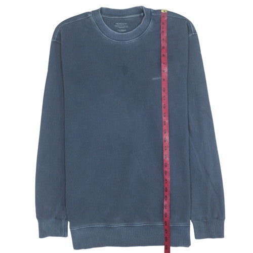 Mens UK Size M GANT Blue Pullover Sweatshirt