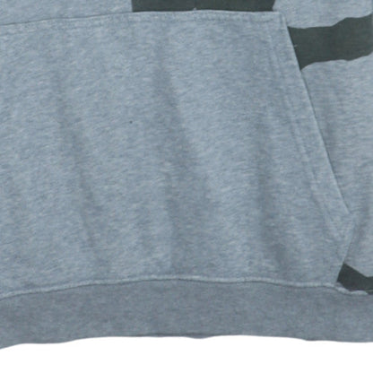 Nike Men's Grey Camouflage Pullover Hoodie Size M Cotton Blend